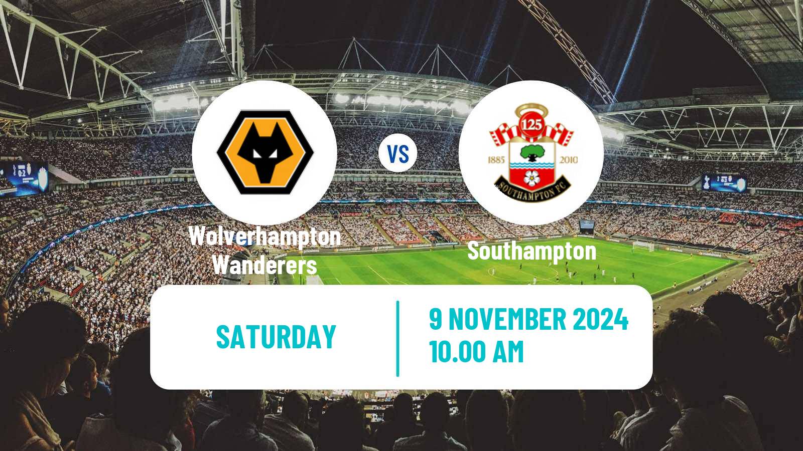 Soccer English Premier League Wolverhampton Wanderers - Southampton