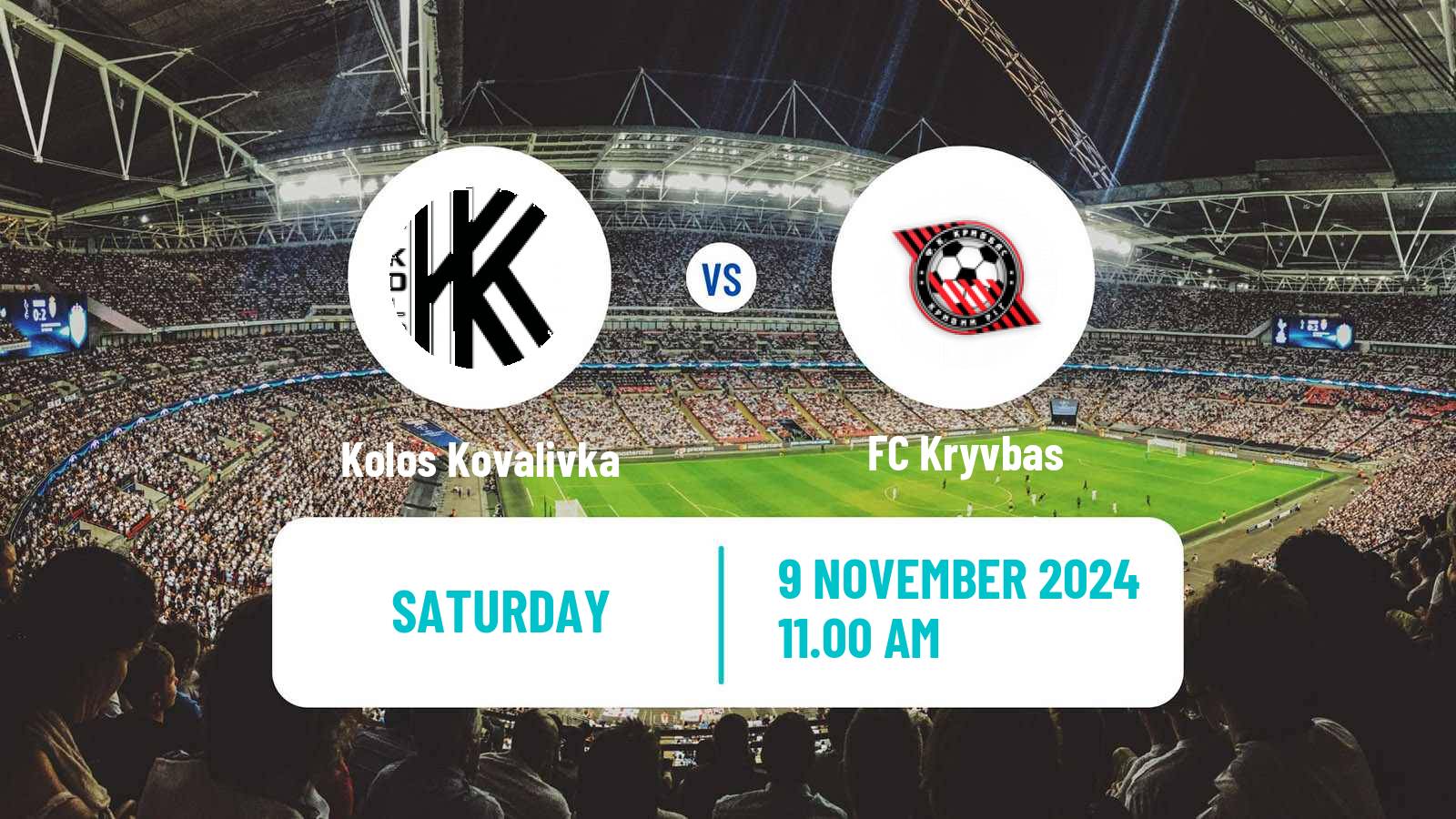 Soccer Ukrainian Premier League Kolos Kovalivka - Kryvbas