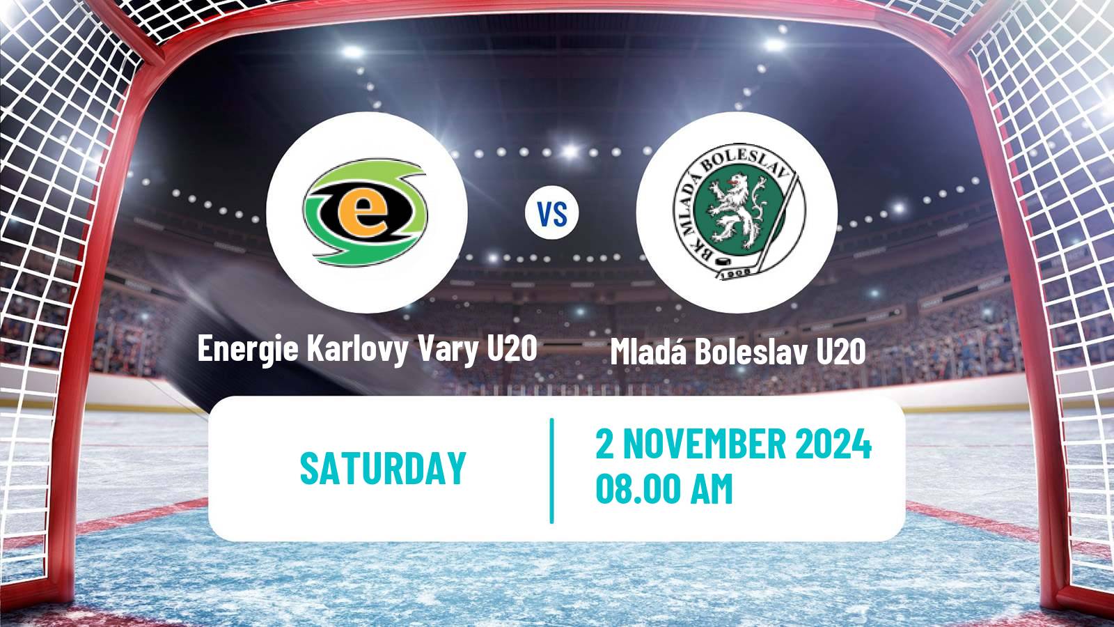 Hockey Czech ELJ Energie Karlovy Vary U20 - Mladá Boleslav U20