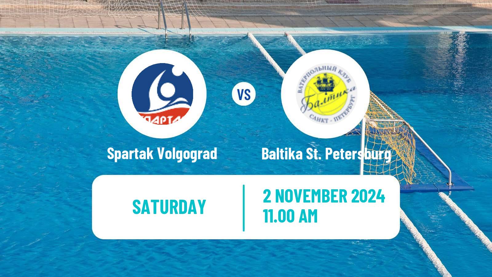 Water polo Russian Championship Water Polo Spartak Volgograd - Baltika St. Petersburg