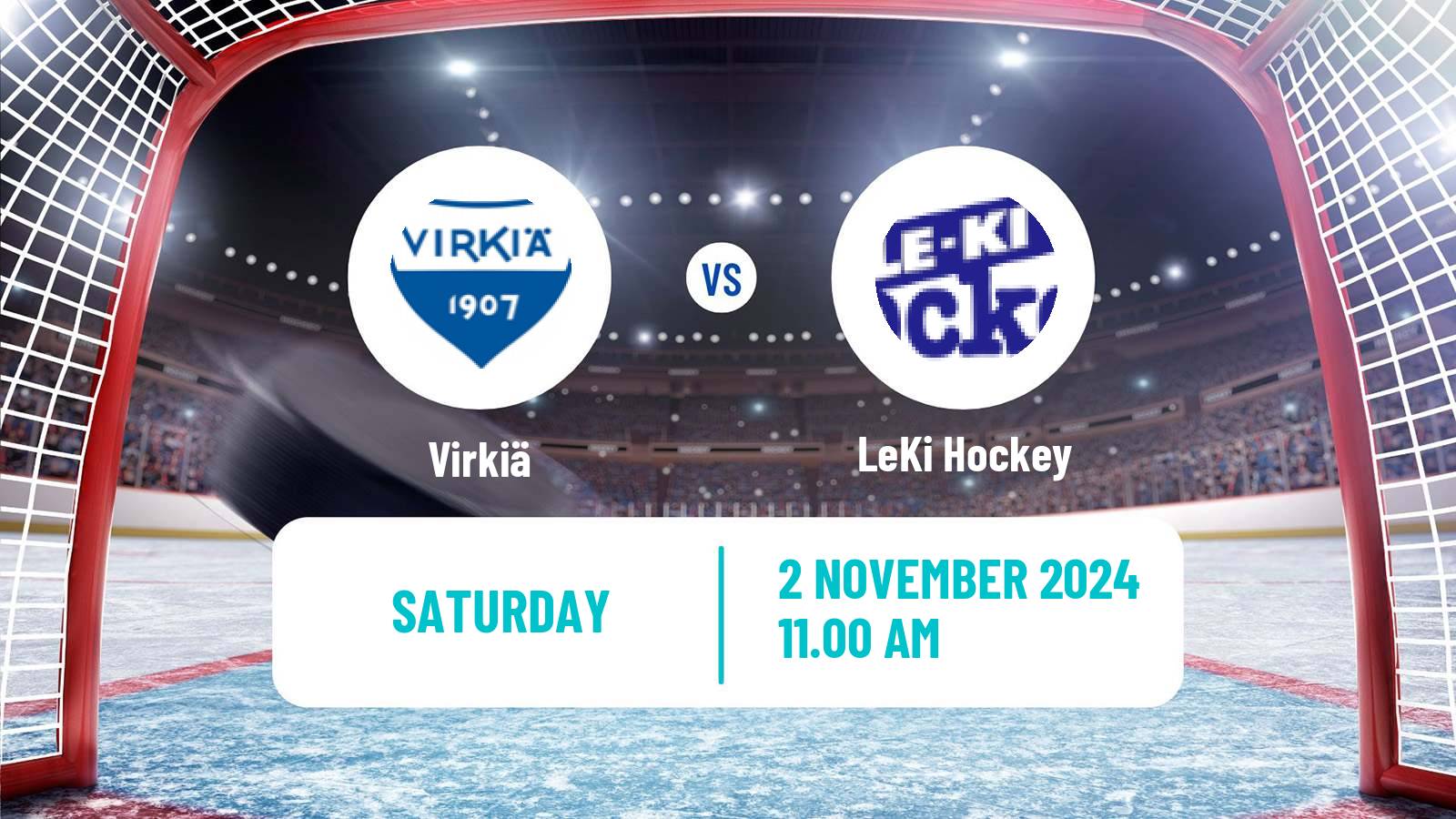 Hockey Finnish Suomi-sarja Virkiä - LeKi