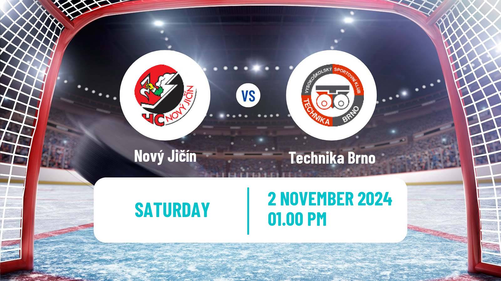 Hockey Czech 2 Liga Hockey East Nový Jičín - Technika Brno