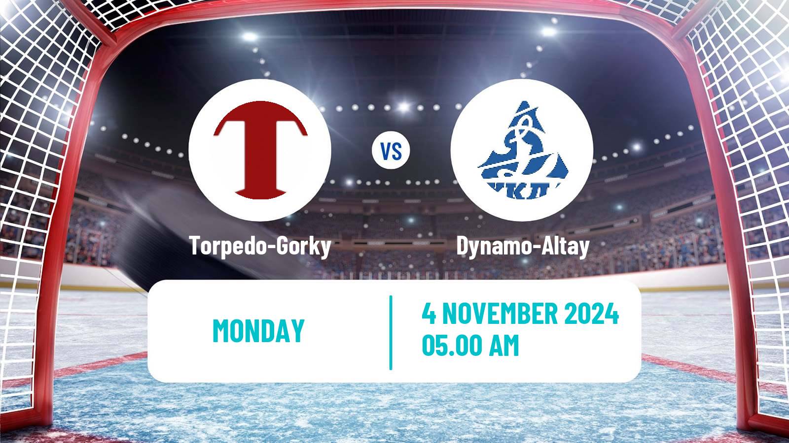 Hockey VHL Torpedo-Gorky - Dynamo-Altay