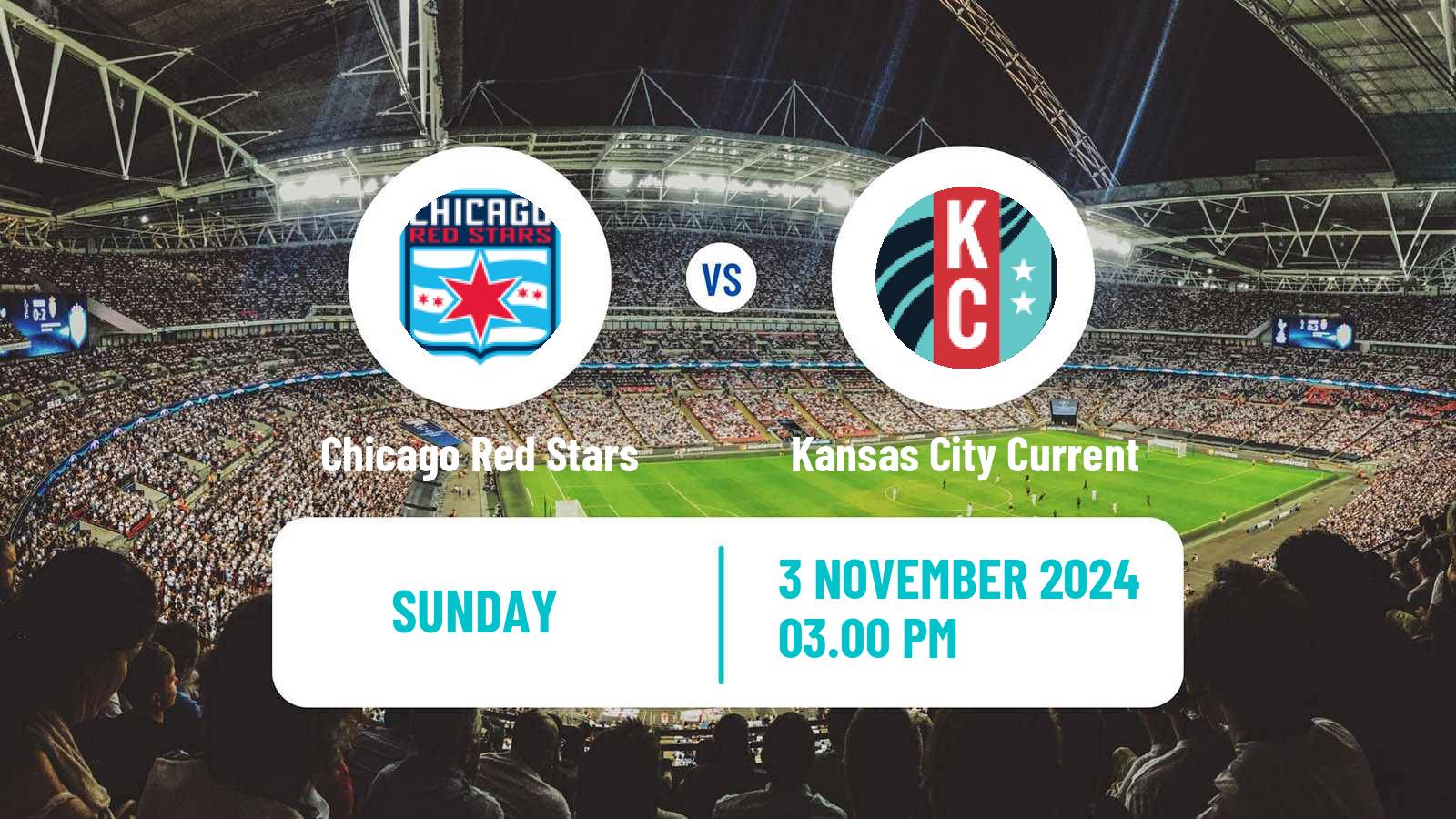 Soccer NWSL Chicago Red Stars - Kansas City Current