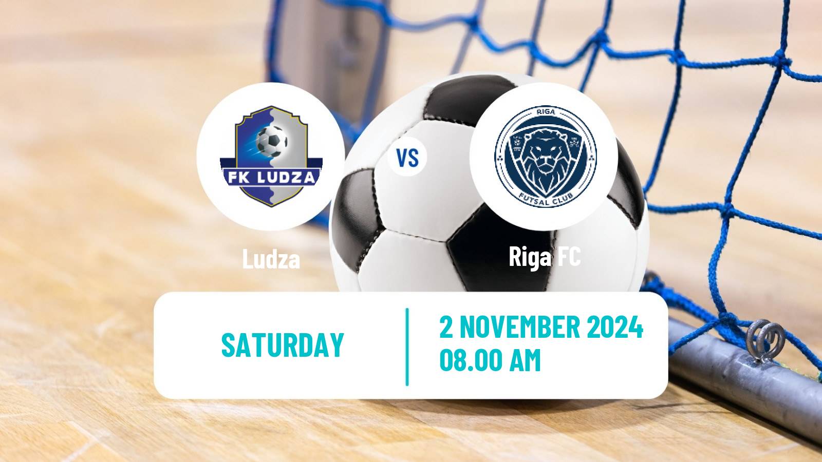 Futsal Latvian Virsliga Futsal Ludza - Riga FC