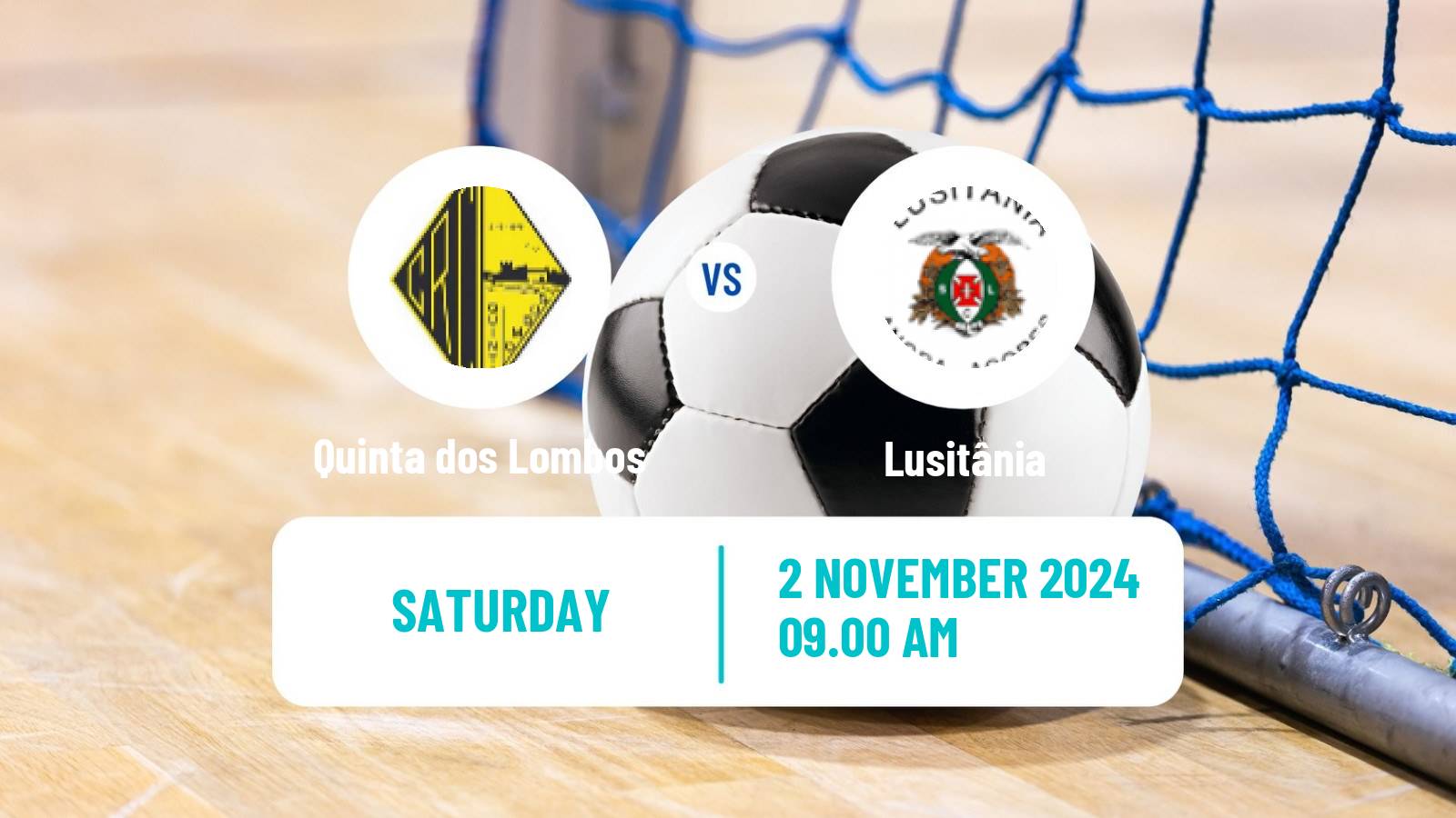 Futsal Portuguese 1ª divisão Futsal Quinta dos Lombos - Lusitânia