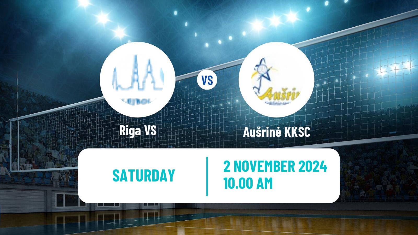 Volleyball Baltic League Volleyball Women Riga VS - Aušrinė KKSC