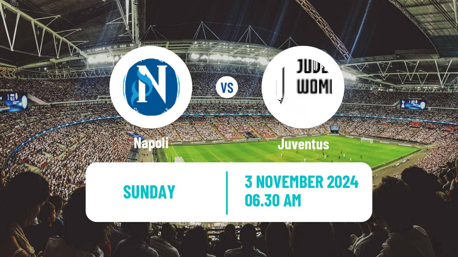 Soccer Italian Serie A Women Napoli - Juventus