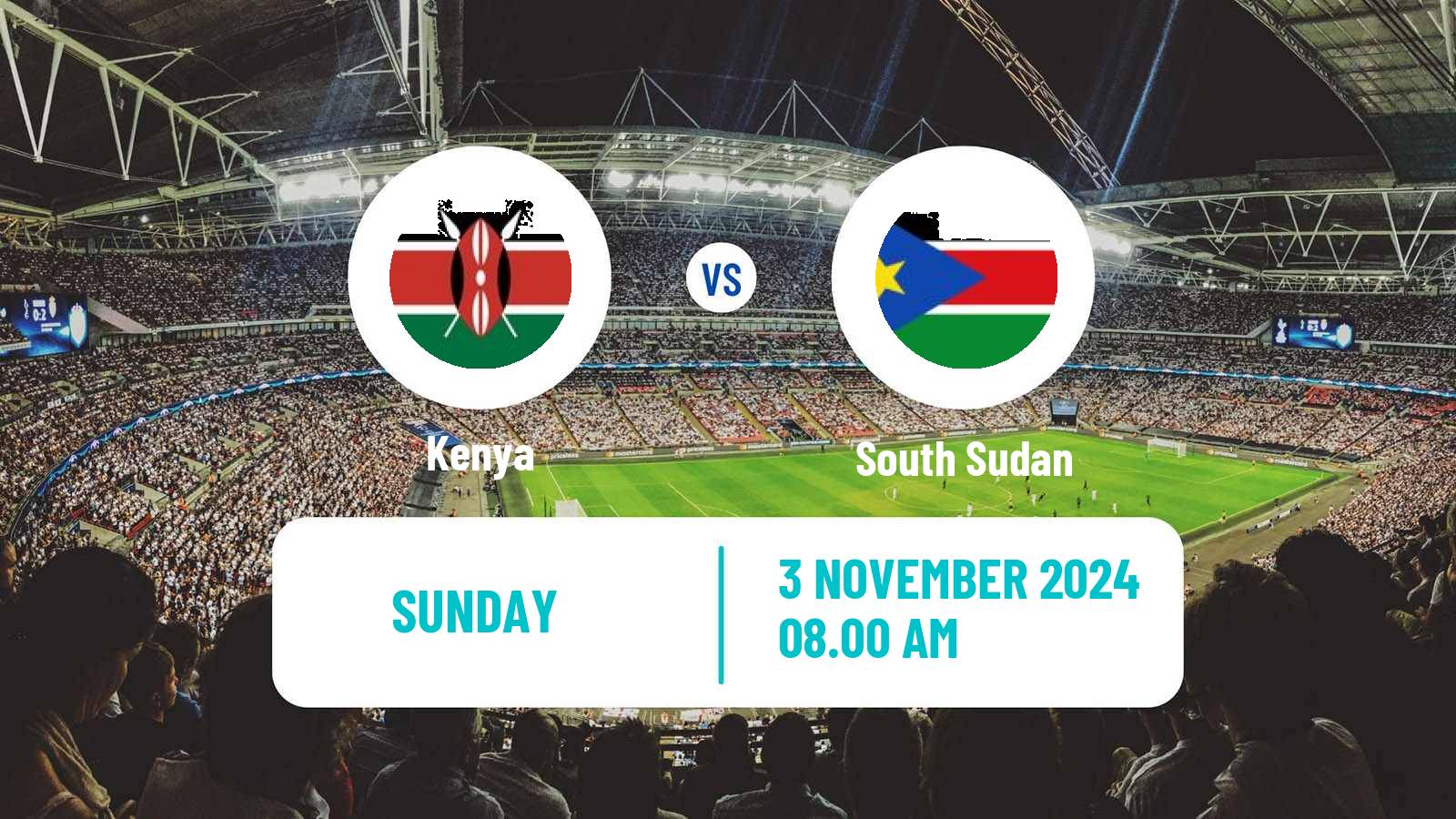 Soccer African Nations Championship Kenya - South Sudan