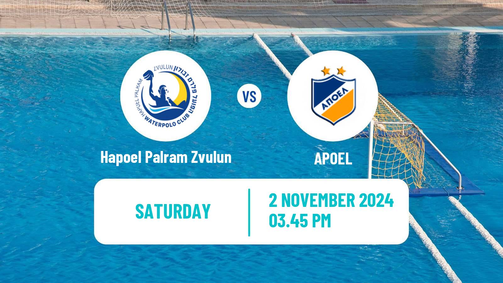 Water polo Challenger Cup Water Polo Hapoel Palram Zvulun - APOEL