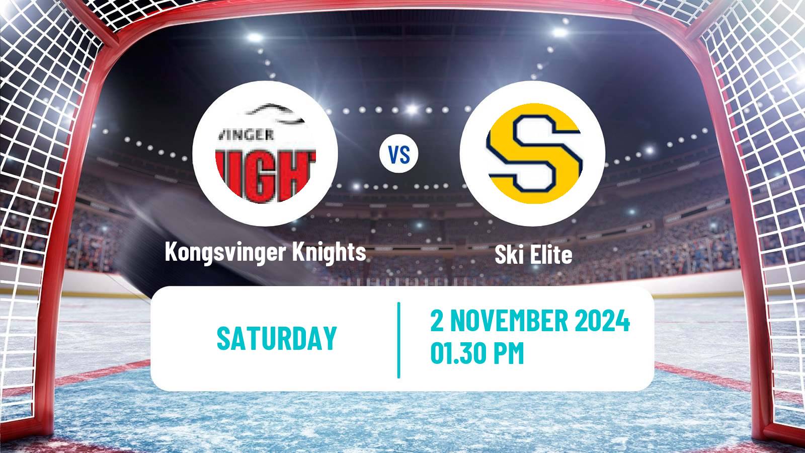 Hockey Norwegian Division 1 Hockey Kongsvinger Knights - Ski Elite