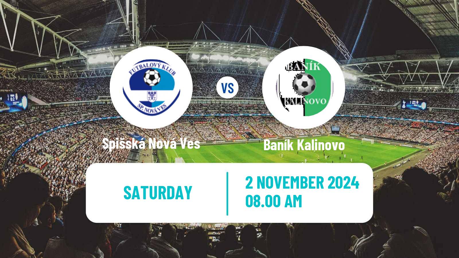 Soccer Slovak 3 Liga East Spišská Nová Ves - Baník Kalinovo