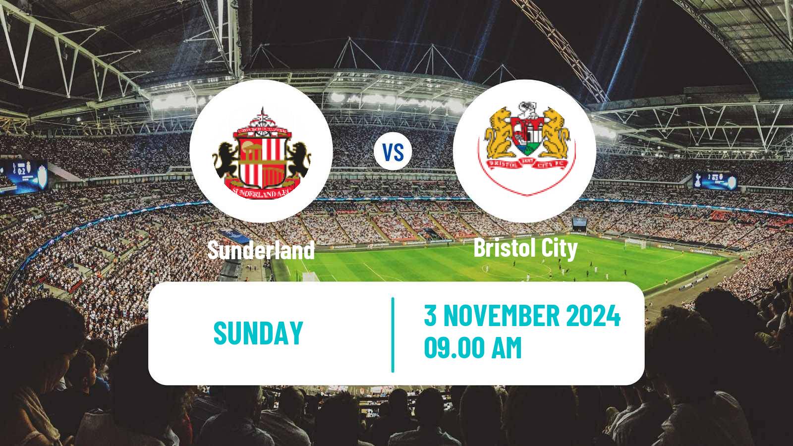 Soccer English Women Championship Sunderland - Bristol City