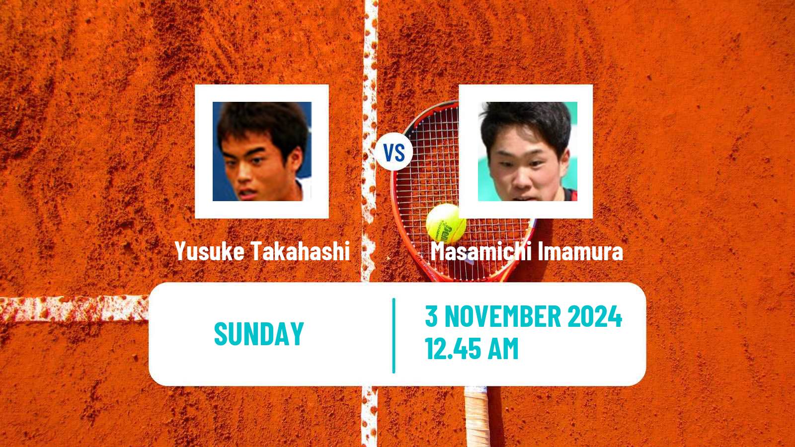 Tennis Matsuyama Challenger Men Yusuke Takahashi - Masamichi Imamura