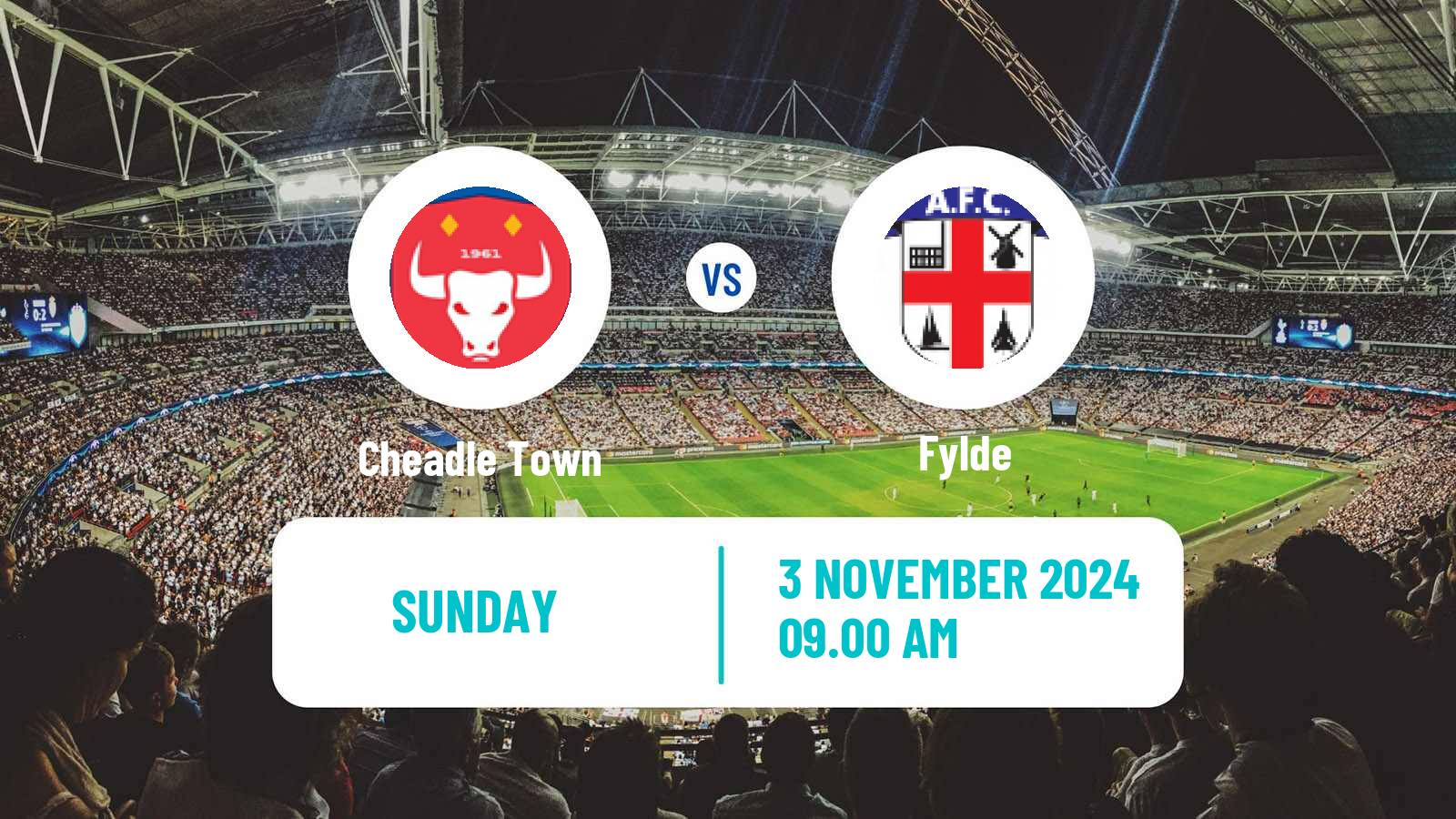 Soccer English FA Cup Women Cheadle Town - Fylde