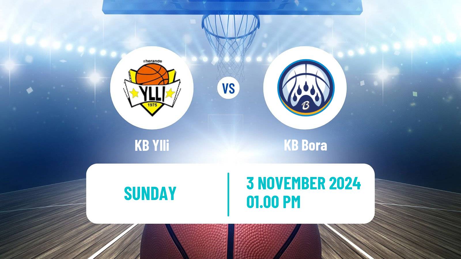 Basketball Kosovo Superliga Basketball Ylli - Bora