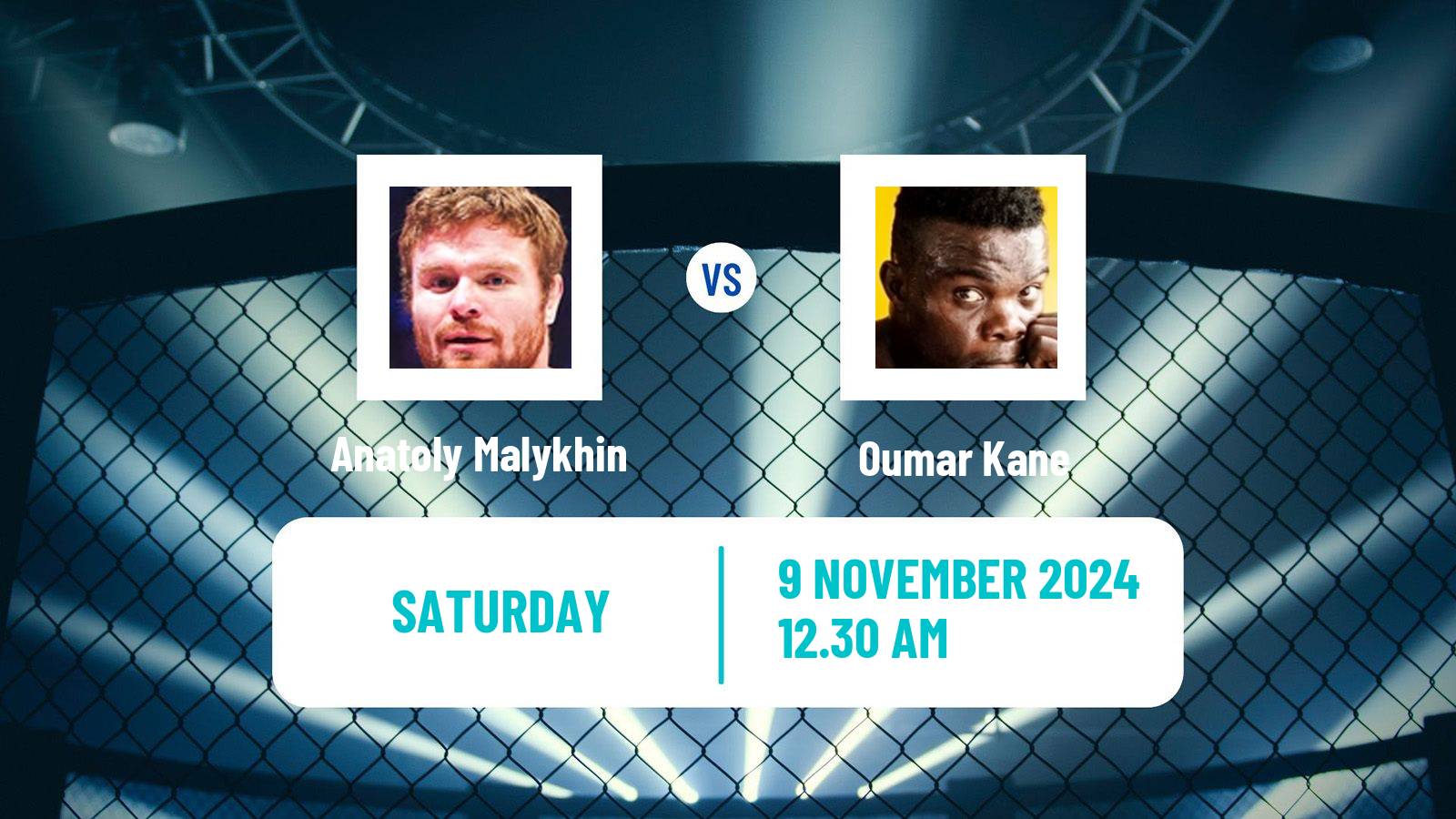 MMA Heavyweight One Championship Men Anatoly Malykhin - Oumar Kane