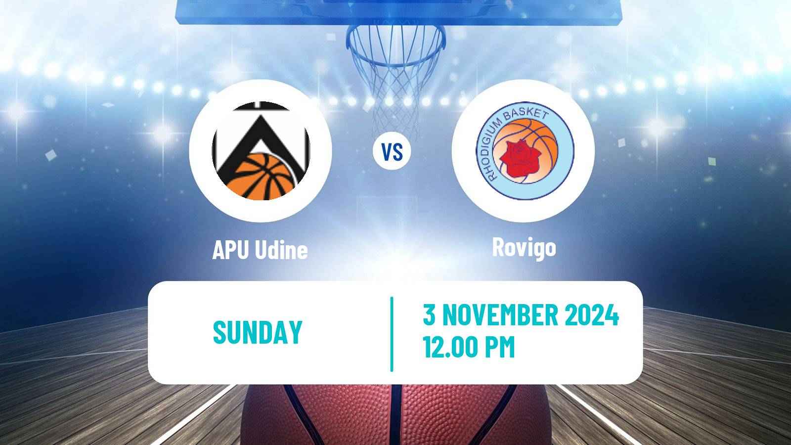 Basketball Serie A2 Basketball Women Group B APU Udine - Rovigo