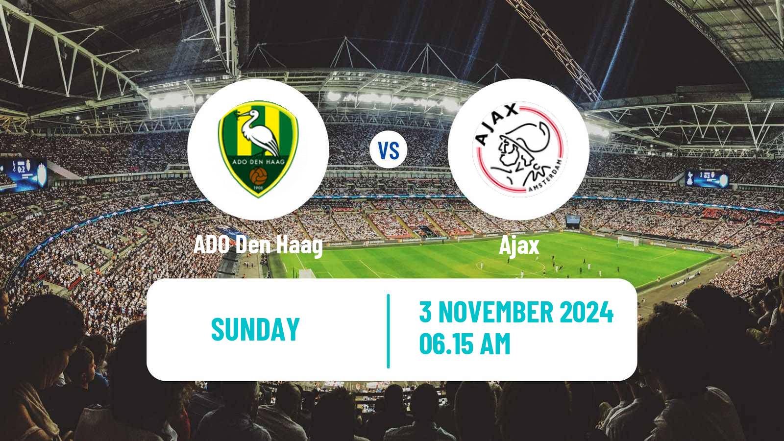 Soccer Dutch Eredivisie Women ADO Den Haag - Ajax