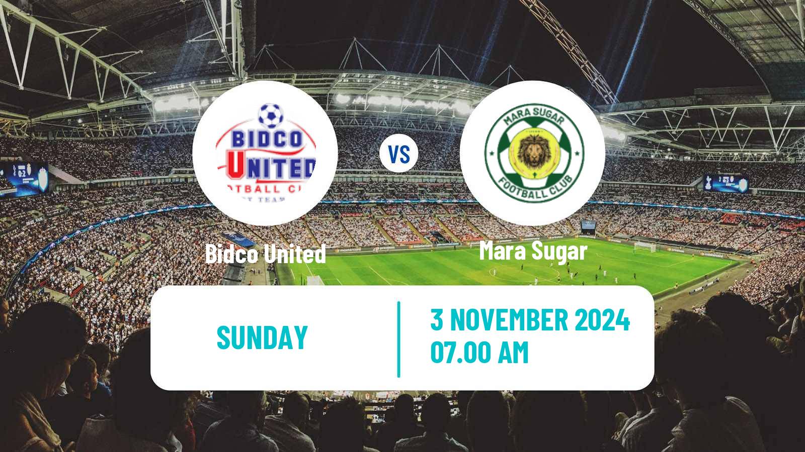 Soccer Kenyan Premier League Bidco United - Mara Sugar