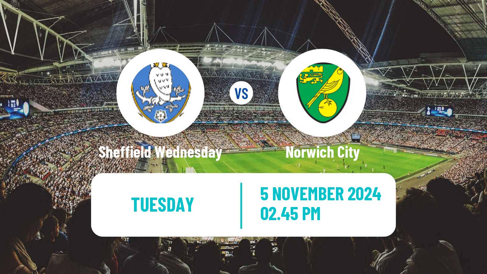 Soccer English League Championship Sheffield Wednesday - Norwich City