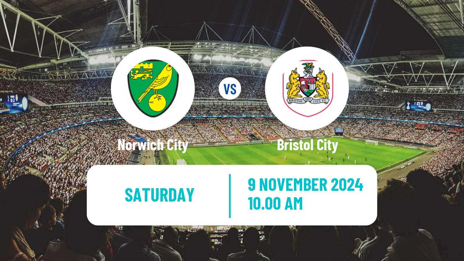 Soccer English League Championship Norwich City - Bristol City