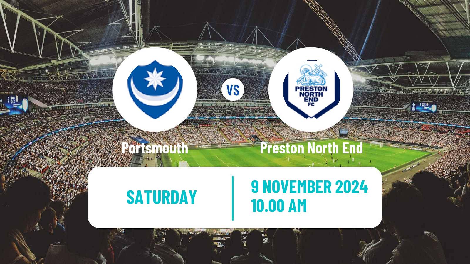 Soccer English League Championship Portsmouth - Preston North End