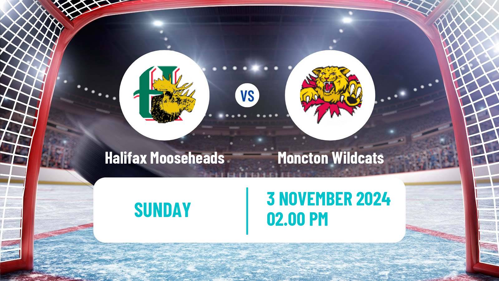 Hockey QMJHL Halifax Mooseheads - Moncton Wildcats