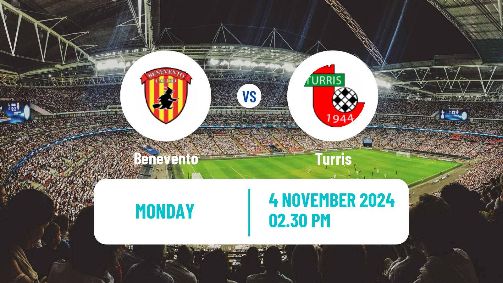 Soccer Italian Serie C Group C Benevento - Turris