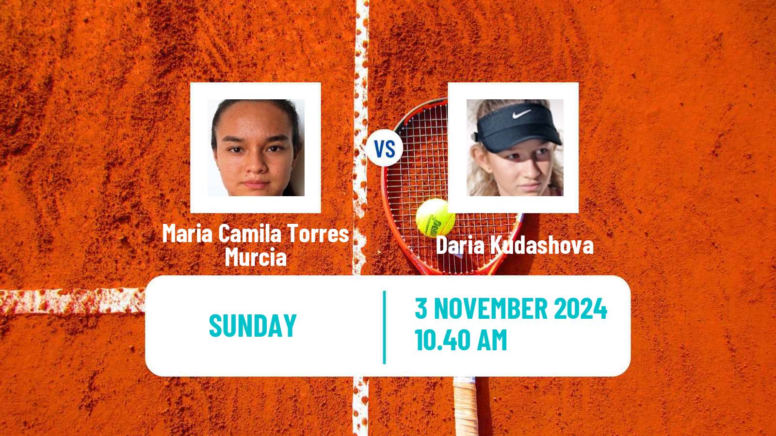 Tennis Cali Challenger Women 2024 Maria Camila Torres Murcia - Daria Kudashova