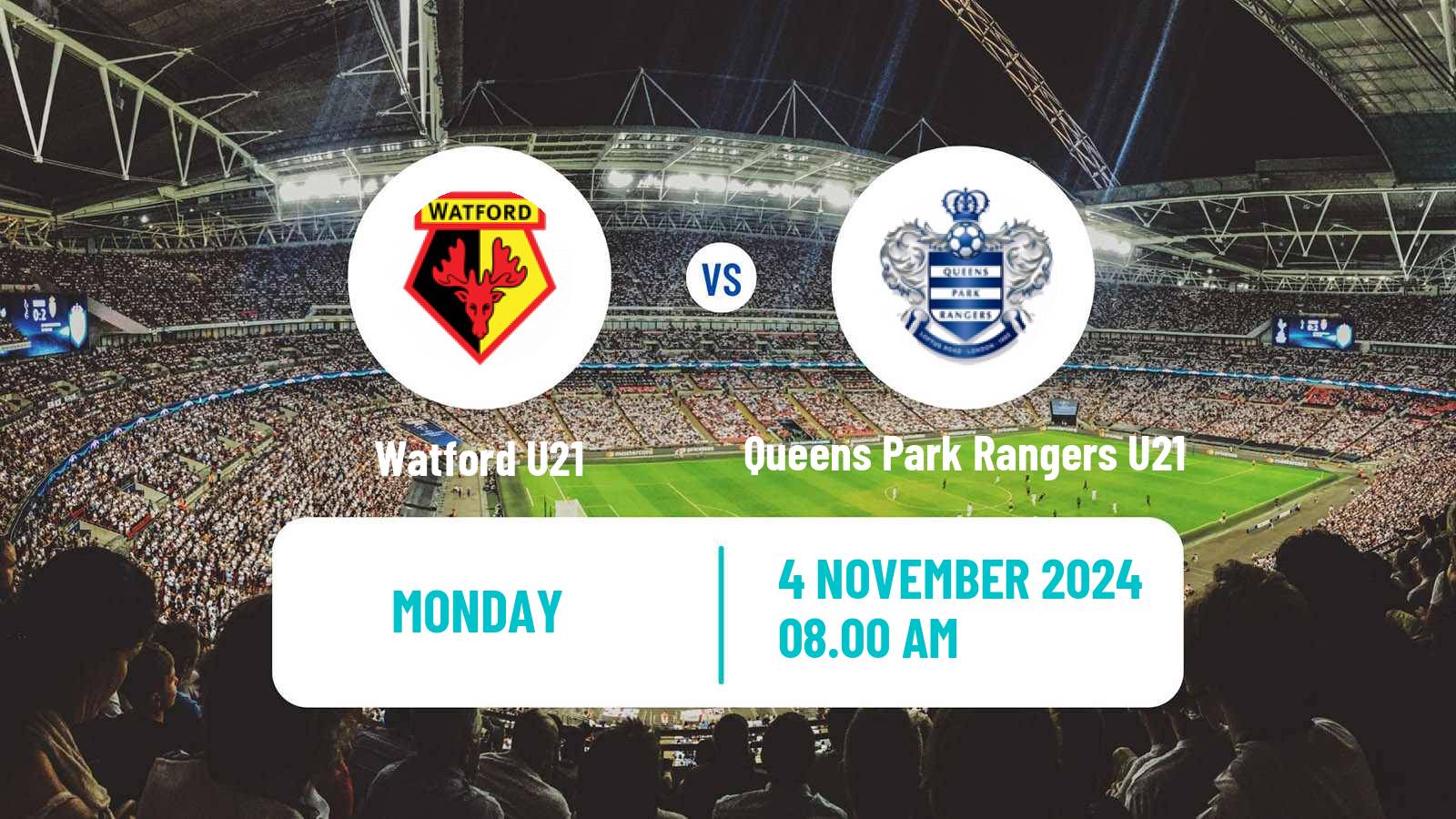 Soccer English Professional Development League Watford U21 - Queens Park Rangers U21