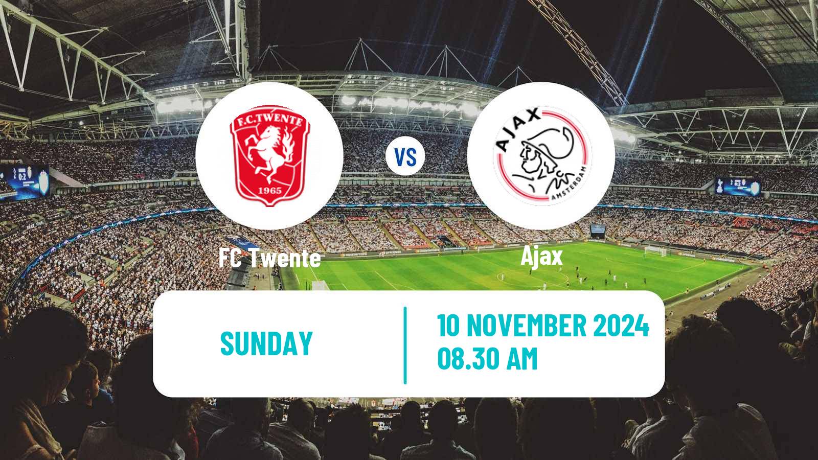 Soccer Dutch Eredivisie Twente - Ajax