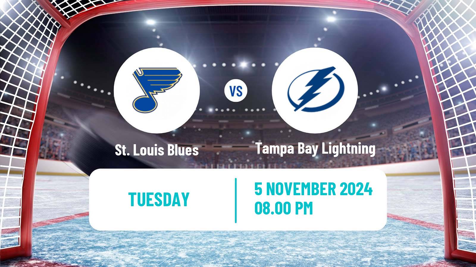 Hockey NHL St. Louis Blues - Tampa Bay Lightning