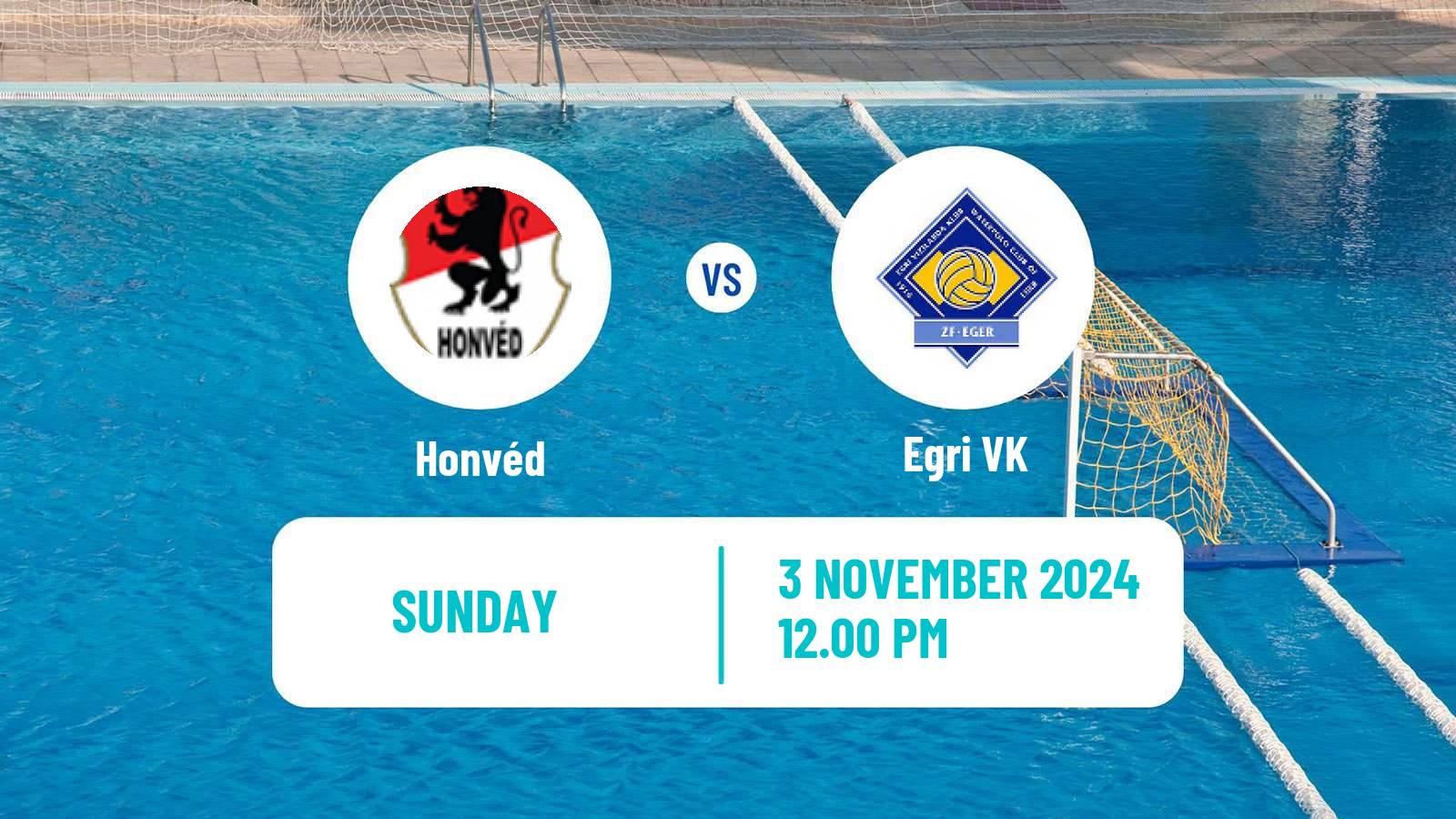 Water polo Hungarian OB I Water Polo Honvéd - Egri VK