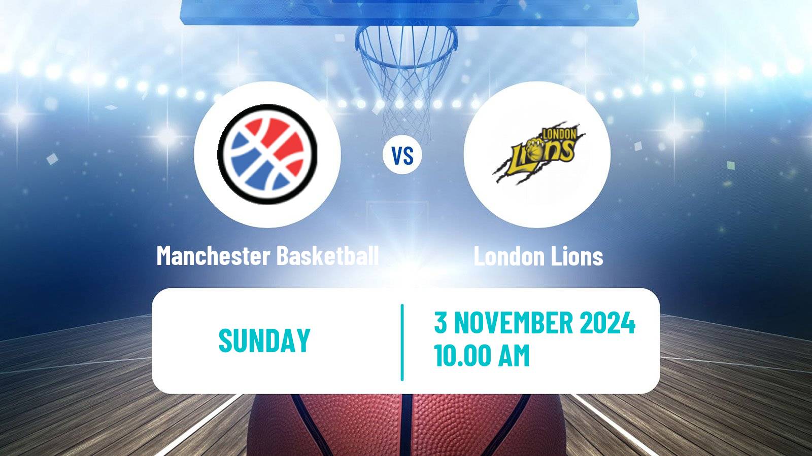 Basketball British Basketball League Manchester Basketball - London Lions