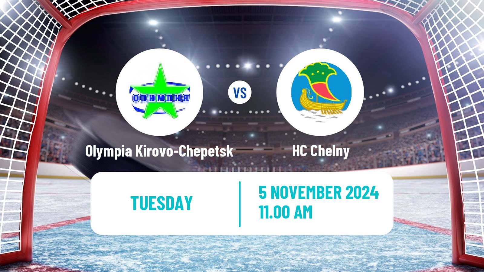 Hockey VHL Olympia Kirovo-Chepetsk - Chelny