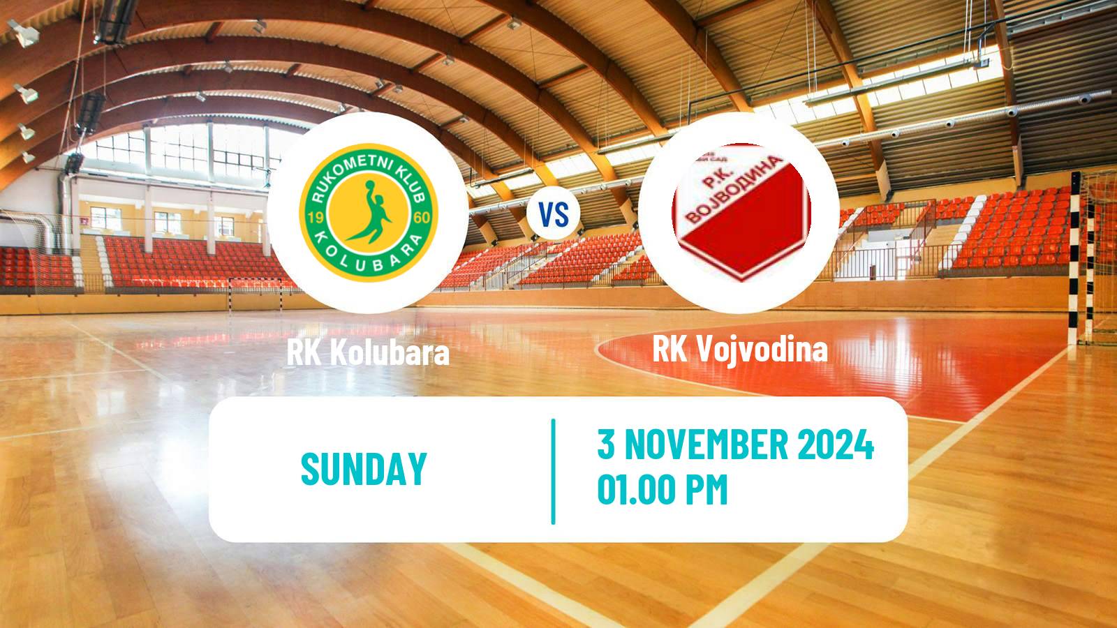 Handball Serbian Superliga Handball Kolubara - RK Vojvodina