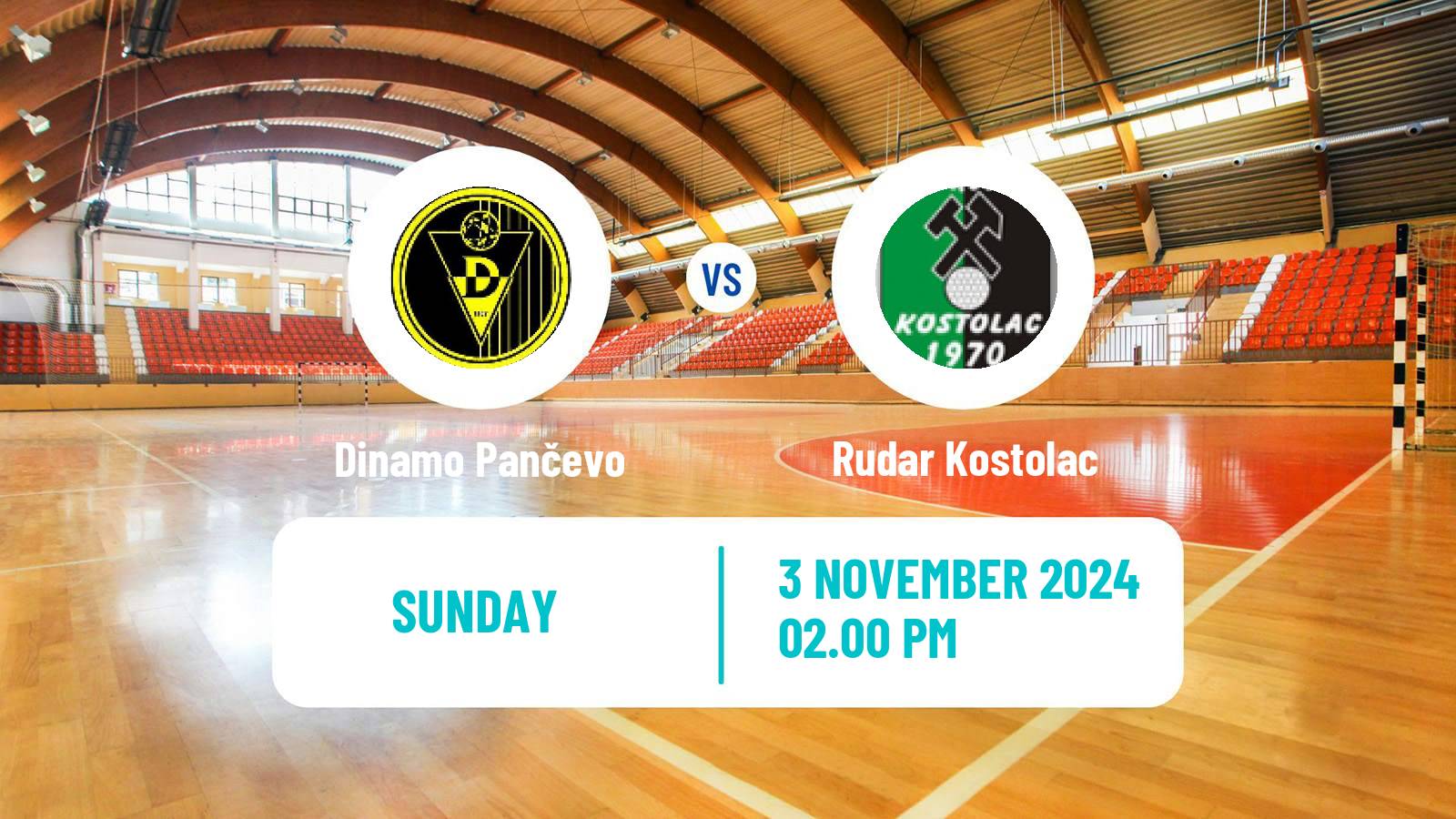 Handball Serbian Superliga Handball Dinamo Pančevo - Rudar Kostolac