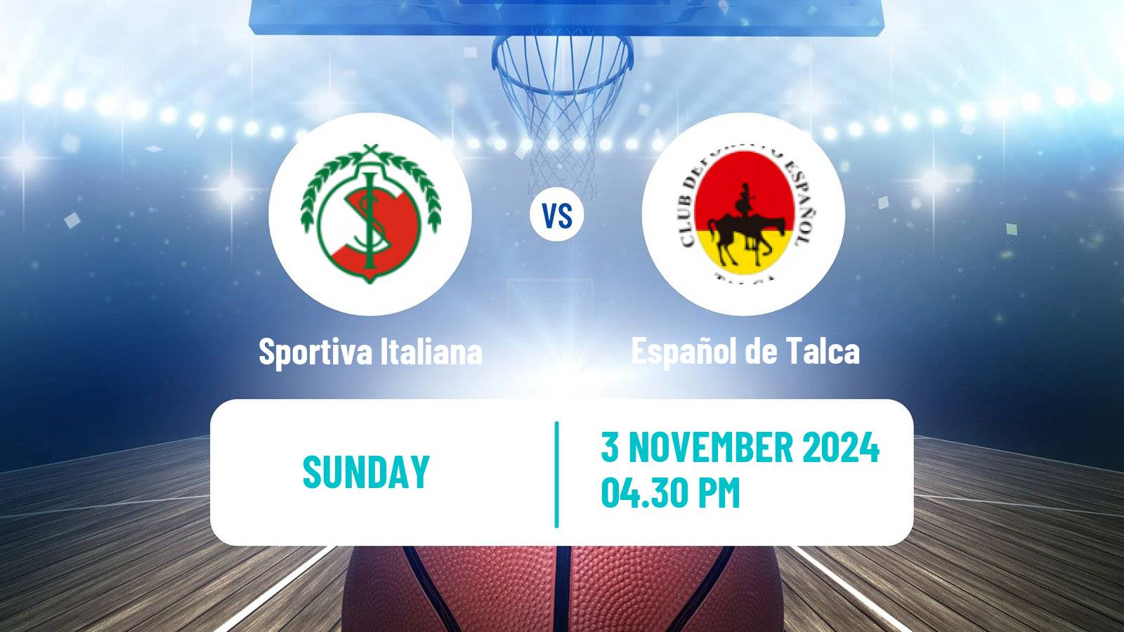 Basketball Chilean Copa Basketball Sportiva Italiana - Español de Talca