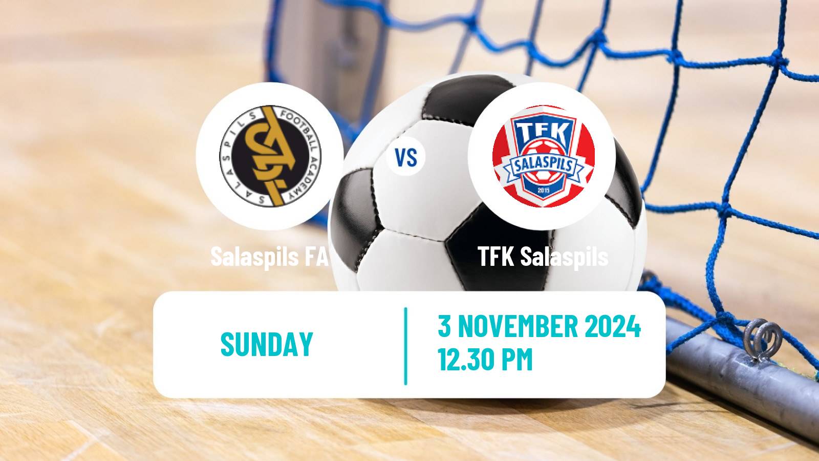 Futsal Latvian Virsliga Futsal Salaspils FA - TFK Salaspils