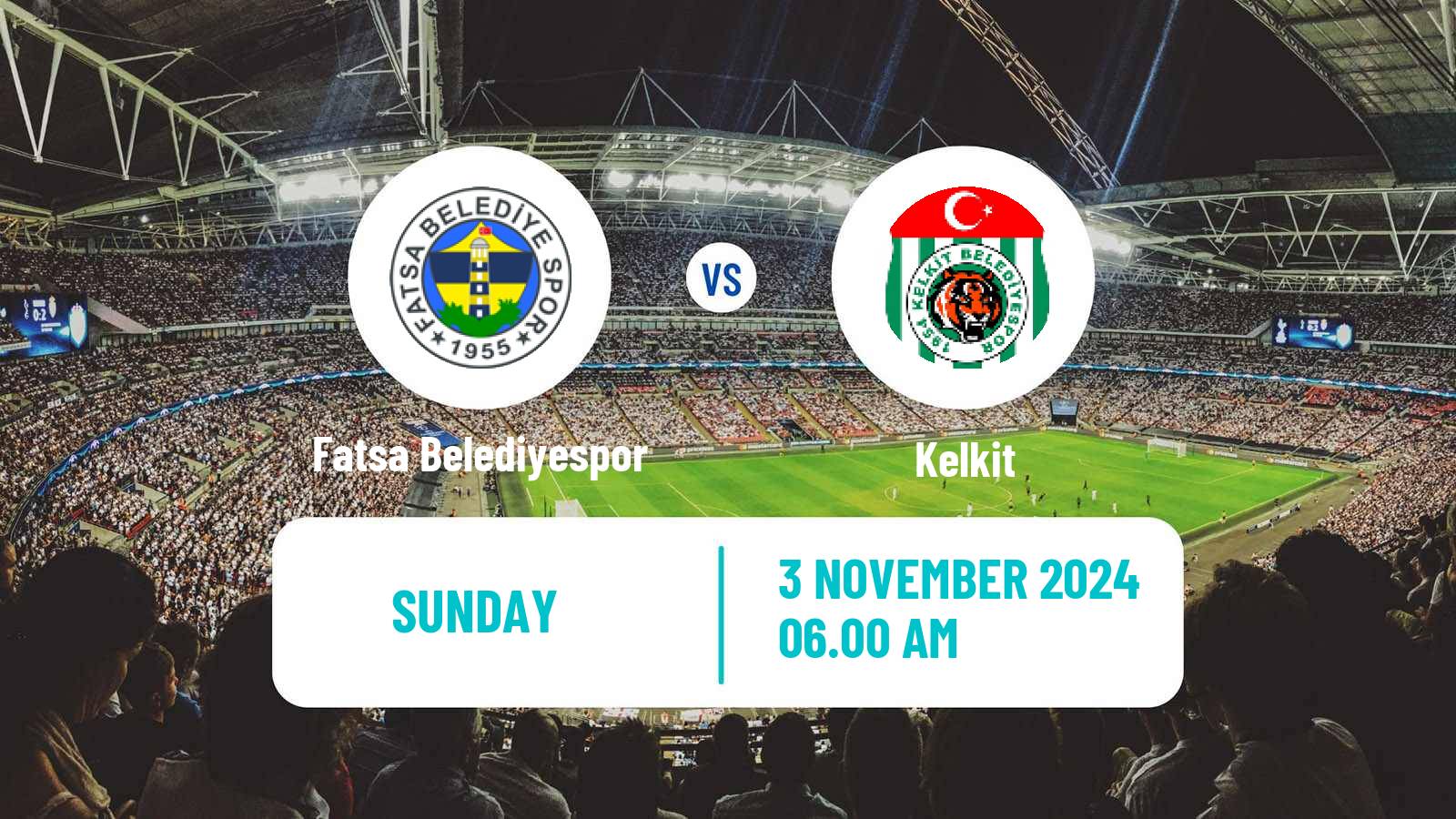 Soccer Turkish 3 Lig Group 2 Fatsa Belediyespor - Kelkit