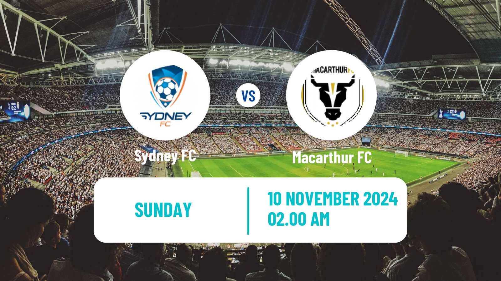 Soccer Australian A-League Sydney - Macarthur FC