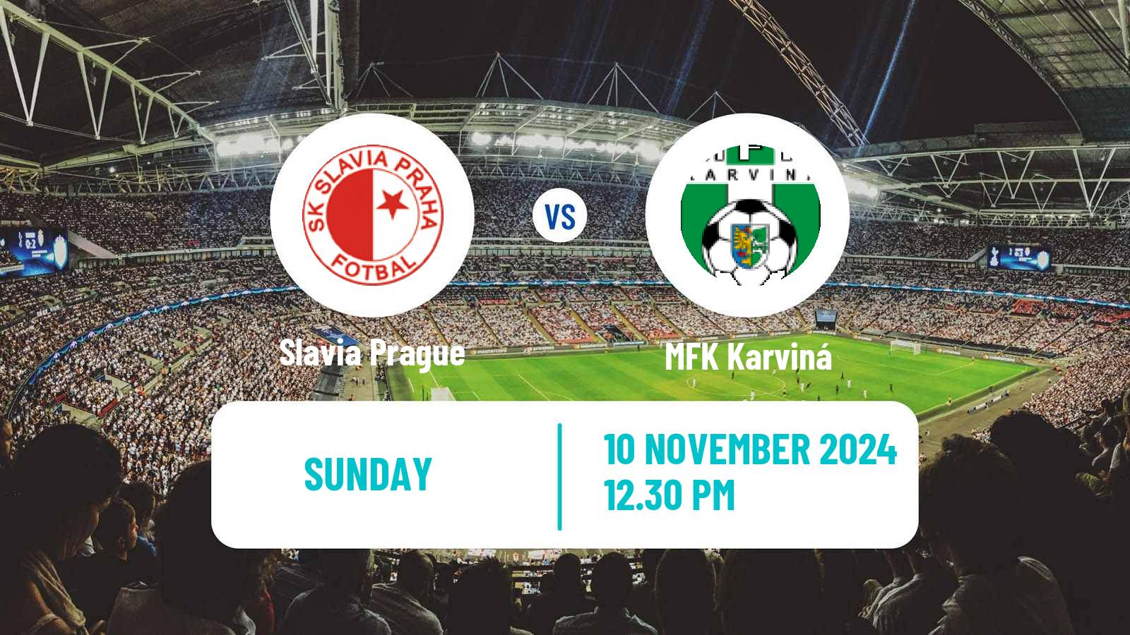 Soccer Czech 1 Liga Slavia Prague - Karviná