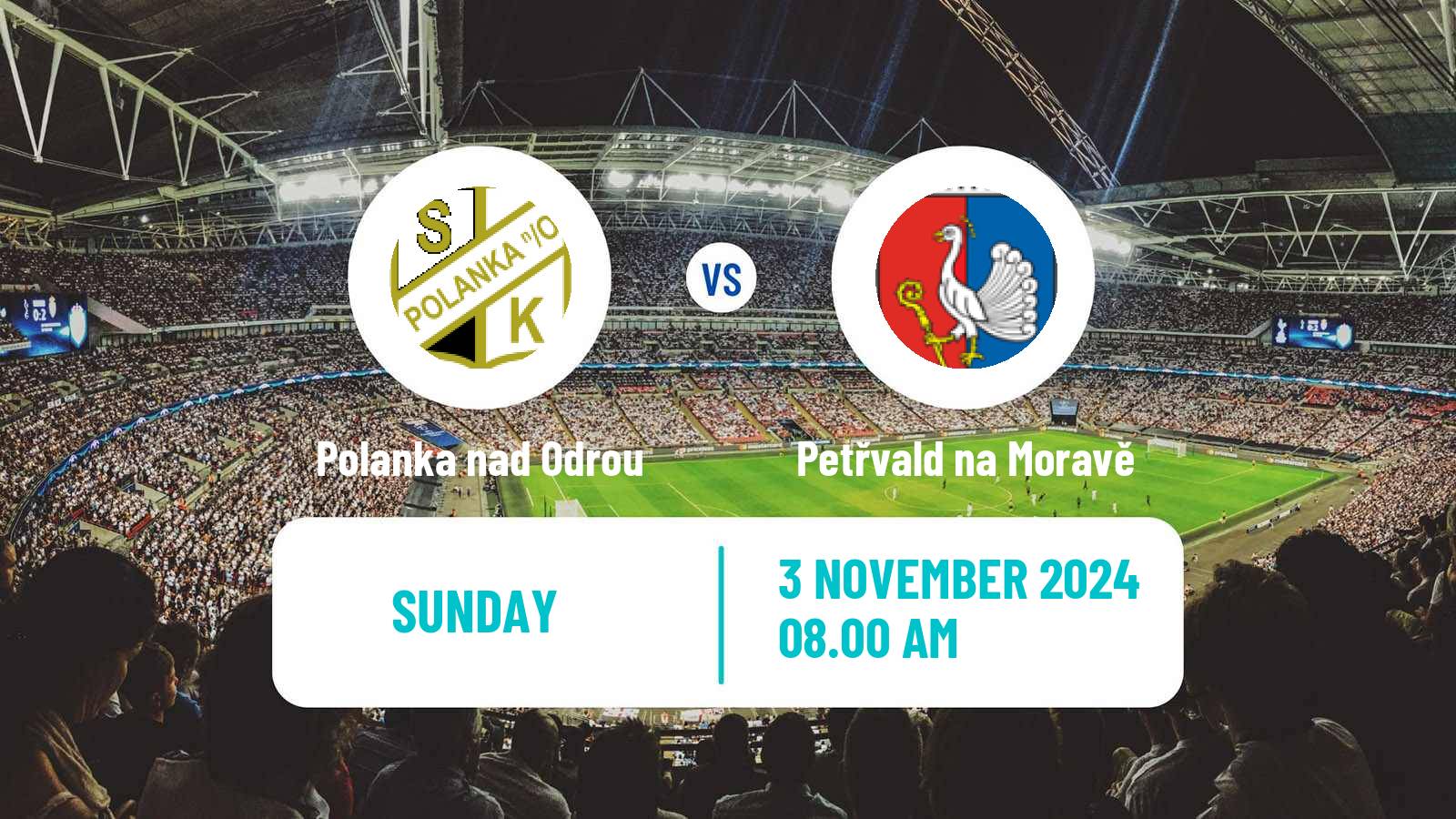 Soccer Czech Division F Polanka nad Odrou - Petřvald na Moravě