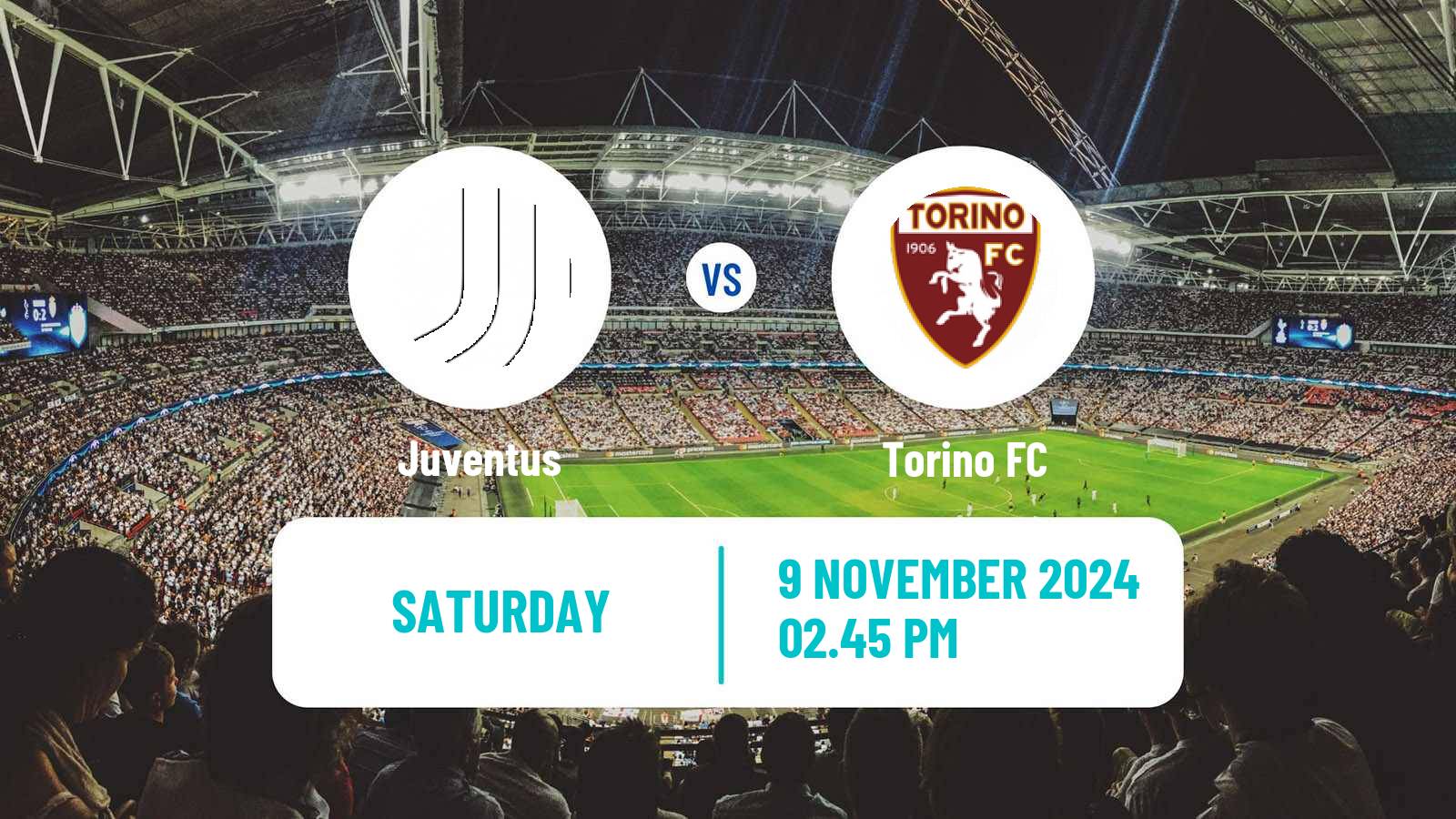 Soccer Italian Serie A Juventus - Torino