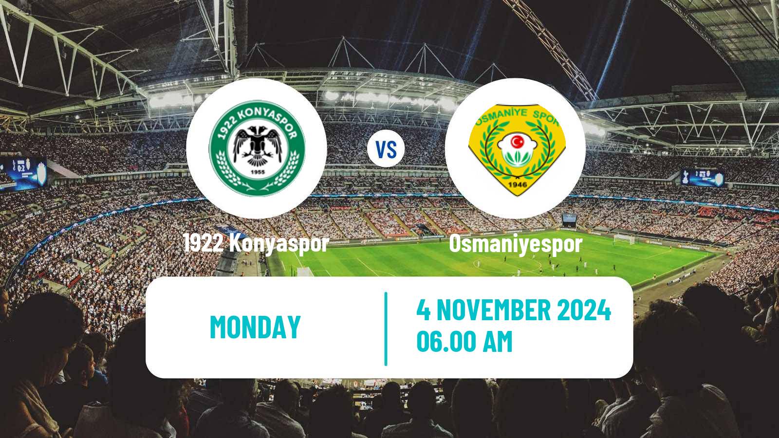 Soccer Turkish 3 Lig Group 3 1922 Konyaspor - Osmaniyespor