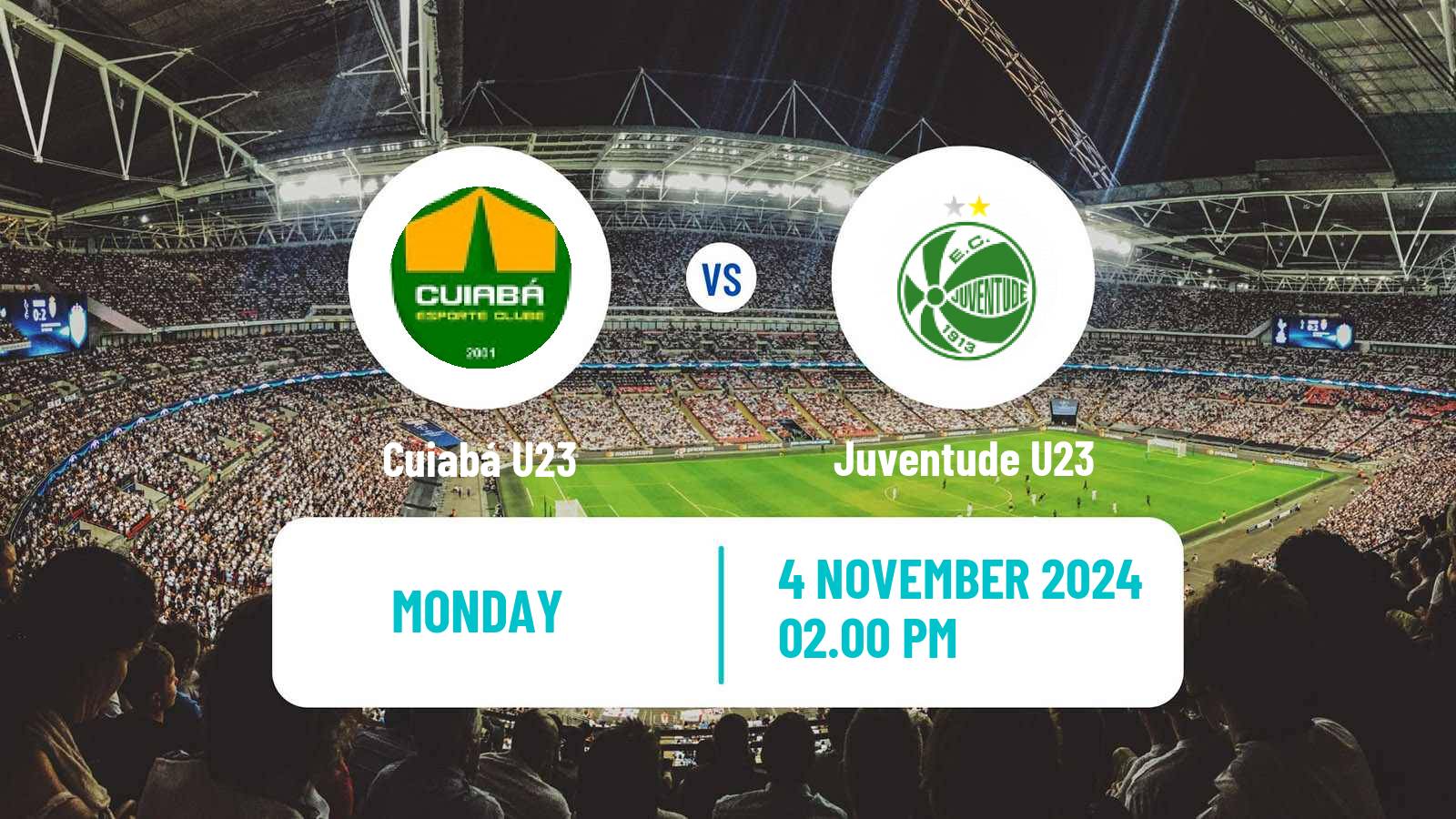 Soccer Brasileiro U23 Cuiabá U23 - Juventude U23