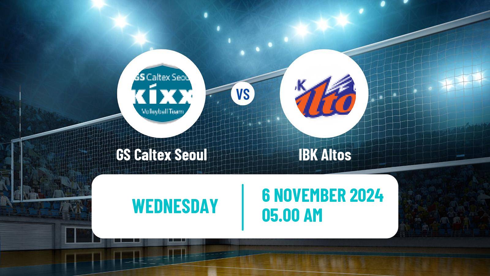 Volleyball South Korean V-League Women GS Caltex Seoul - IBK Altos