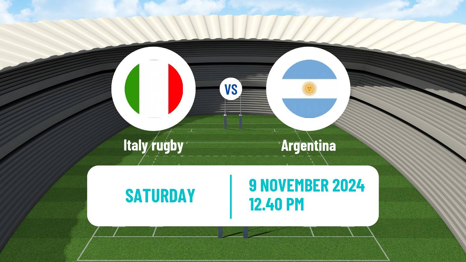 Rugby union Friendly International Rugby Union Italy - Argentina