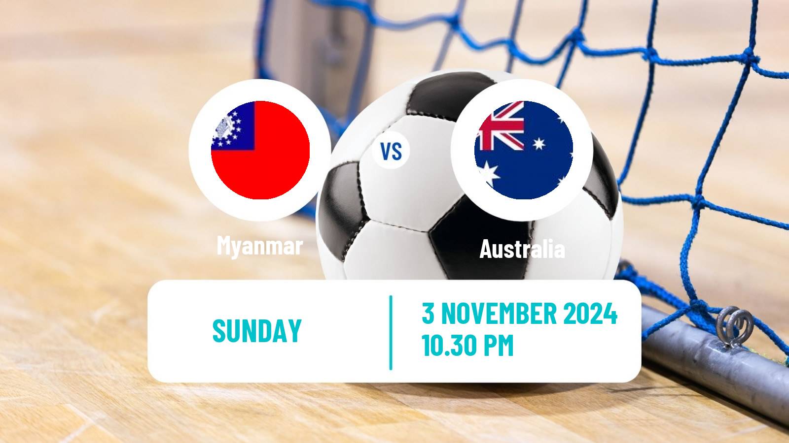 Futsal AFF Championship Futsal Myanmar - Australia